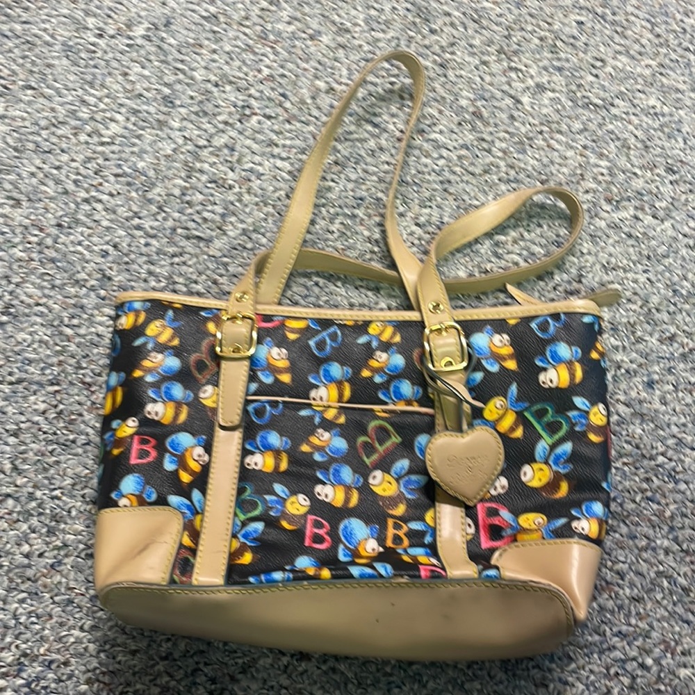 Nice condition dooney and Burke bumble bee bag